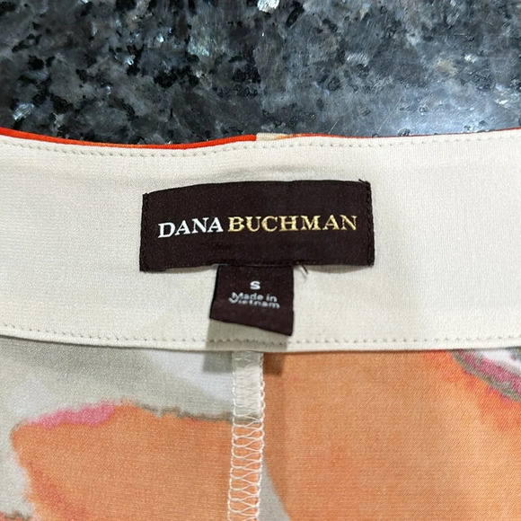 Dana Buchman Cap Sleeve Floral  to - Picture 6 of 8